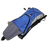 TIKATARER Fahrradrucksack, Laufrucksack mit Gitterdesign, 2 L, Blau, Vliesstoff +...