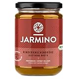 Knochenbrühe BIO | 6x 350ml | Weiderind - 20 Std. gekocht | für Leaky Gut, Paleo, Colon...