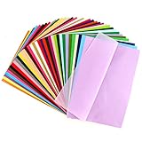 400 Blatt Transparentpapier Bunt, 36 Farben Seidenpapier, Tissue Paper DIN A4, Glanzpapier...