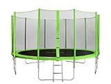 SixBros. SixJump Gartentrampolin 2,45m - Kindertrampolin für den Garten,...