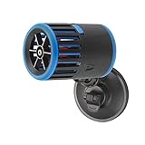 LNIDEAS Aquarium Strömungspumpe, 360° Drehung Einstellbar Wave Maker Wellenpumpe,...