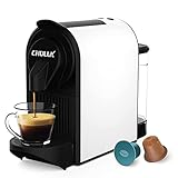 CHULUX Kapsel Kaffeemaschine 1400W, Kapselmaschine 20 bar, Kaffeekapselmaschine mit 0,7 L...