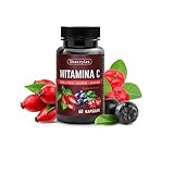 Skoczylas - Vitamin C - Hagebutte - Aronia - Acerola - 1 Kapsel zweimal täglich - 60...