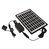 USB-Solar-Brunnenwasserpumpe, eingebauter Akku, wiederaufladbar, hohe Leistung, IP65,...