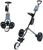 ROLTIN Golf Cart Golf Push Cart Golf Push Carts Golf Trolley 3 Rad, Golf Push Cart eine...