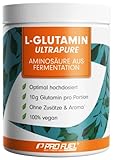 L-Glutamin Pulver 500g vegan, optimal hochdosiert & geschmacksneutral, L-Glutamin ohne...