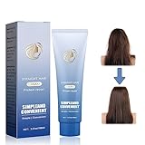 Haarglättungscreme, 100 ml Protein Correcting Hair Straightening Cream, Hair Straightener...