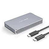 40Gbps NVMe SSD Gehäuse für USB 3.2/3.1/3.0/2.0 Typ-C, USB4 M.2 NVMe-Gehäuse für PCIe...