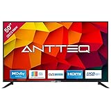 Antteq AB50D1 Fernseher 50 Zoll (TV 127 cm), Dolby Audio, LED, Triple Tuner DVB-C / T2 /...
