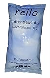 reilo 3x 1kg Luftentfeuchter Granulat (Calciumchlorid), Raumentfeuchter im Vliesbeutel,...