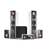 Teufel Ultima 40 Surround Power Edition 5.1-Set Weiß Heimkino Lautsprecher 5.1...