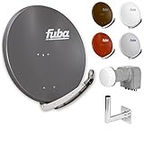 Fuba Digital HDTV Sat-Anlage 4 Teilnehmer | Fuba DAA 850 Premium Aluminium Sat-Antenne in...