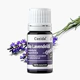 Casida Lavendelöl Bio zum Einnehmen - Lebensmittelqualität, 100% reines ätherisches...
