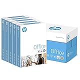 HP Kopierpapier Office CHP110: 80 g DIN-A4, 2500 Blatt (5x500) matt, weiß – Allround...