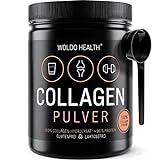 Collagen Pulver Weidehaltung mit Peptide Typ 1, 2, 3 - Bioaktives geschmacksneutrales...