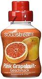 SodaStream Sirup Pink Grapefruit, Ergiebigkeit: 1x Flasche ergibt 9 Liter Fertiggetränk,...