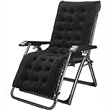 BROHN Zero Gravity Liegestuhl, Tragbarer Stuhl Zero Gravity Recliner Seat Extra Wide Patio...