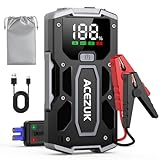 ACEZUK Starthilfe Powerbank 3000A 12V (Bis Zu 7,0L Benzin Oder 5,5L Diesel) Auto...