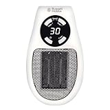 Russell Hobbs RHPH2001 Heater with Ceramic Plug-in Heater, 500 W, Adjustable Thermostat,...