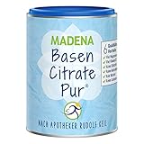 MADENA BasenCitrate Pur nach Apotheker Rudolf Keil Basenpulver 216g Dose Das Original mit...