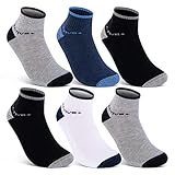 6 oder 12 Paar SPORT Sneaker Socken Herren mit verstärkter Frotteesohle Sportsocken...