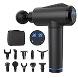 Oryzom Massagepistole mit 30 Geschwindigkeiten/Massage Gun für tiefe Muskelmassage mit...