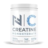 Creatine Monohydrate Pulver 500g Dose | 200 Mesh - sehr feines, mikronisiertes Pulver |...