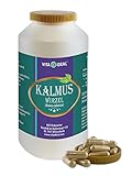 VitaIdeal ® Kalmus Wurzel 180 Kapseln - Acorus Calamus - Tagesportion 800mg Kalmuswurzel...