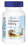 Fair & Pure® - Chitosan 500mg - hochdosiert - natürlicher Ballaststoff - ohne...