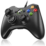 Diswoe Controller für Xbox 360, PC Controller Xbox 360 Controller Wired Controller für...