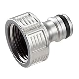 Gardena Premium Hahnverbinder 26,5 mm (G 3/4 Zoll): Adapter für Wasserhähne, wertiges...