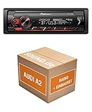 Autoradio Einbaupaket mit Pioneer MVH-S320BT passend für Audi A2 8Z ohne...