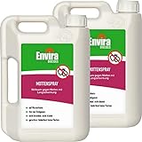 Envira Motten-Spray 2X 2 Liter - Mittel gegen Motten, Kleidermotten, Lebensmittelmotten -...