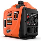 AIVOLT Inverter Stromerzeuger 1400 Watt Stromgenerator Notstromaggregat Benzin leise...