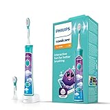 Philips Sonicare for Kids elektrische Zahnbürste - Schallzahnbürste mit Timer,...