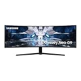 Samsung Odyssey Neo G9 Curved Gaming Monitor S49AG954NP, 49 Zoll, DWQHD, Quantum Mini-LED,...