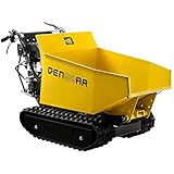 DENQBAR Mini-Dumper DQ-0290, Hydraulischer Muldenkipper mit Raupenantrieb, 4-Takt...