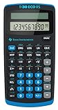 Texas Instruments TI-30 ECO RS Schulrechner (Einzeiliges 10-stelliges Display,...