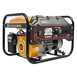 Stromgenerator, 6.5HP 2KW 4 Takt Stromerzeuger Benzin mit Schalldämpfer, Einzylinder,...