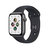 Apple Watch SE (1. Generation) (GPS, 44mm) Smartwatch - Aluminiumgehäuse Space Grau,...