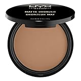 NYX Professional Makeup Matte Body Bronzer, Gepresstes Puder, Ohne Schimmer-Effekt, Vegane...