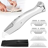 Teppichmesser Hakenklinge Cuttermesser Trapezklinge Universalmesser Kunststoffköcher...