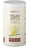 Protein Pudding Vegan Vanille 500g - Vanillepudding mit 84,8% Eiweiß - nur 113 Kalorien -...