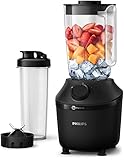 Philips Standmixer und Smoothie Maker – 450W, 1.9-Liter-Behälter, Rezepte-App, 1...