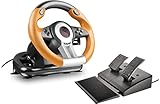 Speedlink DRIFT O.Z. Racing Wheel - USB Gaming Lenkrad für PC/Computer, PC Lenkrad mit...