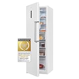 Exquisit Gefrierschrank GS295-NF-H-040D weiss | 274 l Nutzinhalt | NoFrost | Alarm | 60cm...