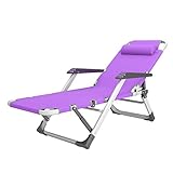 -Handläufe Heavy Duty Deck Chair Zero Gravity Chairs | Garten-Außenterrasse-Sonnenliegen...