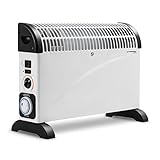 TROTEC Konvektor Heizung TCH 22 E – Heizleistung 750 W / 1250 W / 2000 W – Elektro...