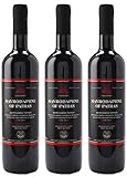 Mavrodaphne aus Patras 3x 0,75l P.D.O. Loukatos Likörwein rot | 15% Vol. | + 20ml Jassas...