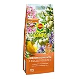 COMPO Mediterrane Pflanzen Langzeit-Dünger, Umweltschonendere Rezeptur, 6 Monate...
